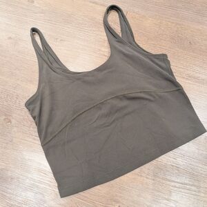 TNA TnAction Forest Green Tank Top